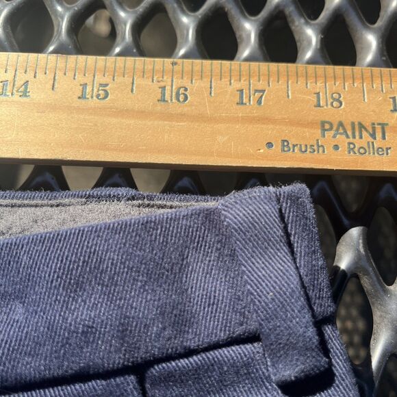 BROOKS BROTHERS Men’s Milano Twill Chino Navy Pants Size 35x28 - Picture 8 of 9